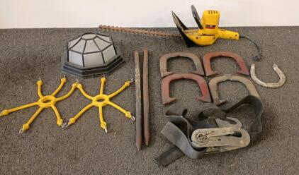 Sears Craftsman Bushwacker Electric Hedge Trimmer 16" Blade + Workshop Tool Lot