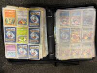Large Pok&eacute;mon TCG Card Binder, 350+ Cards, Holo/EX/GX Mix, Black Zipper Case, English & More - 2