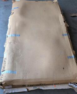 Gatorfoam 48"x96"x3/16" Bright White Rigid Foam Board, 12 Sheets, CC4896.3C, Original Carton