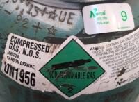 Norco 125 Cu Ft Argon/CO2 Shielding Gas Cylinder, 25% CO2 75% Argon, UN1956 Steel - 3