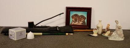 Spalding 2-Piece Pool Cue, Green/Black, Excalibur Soft Case & More