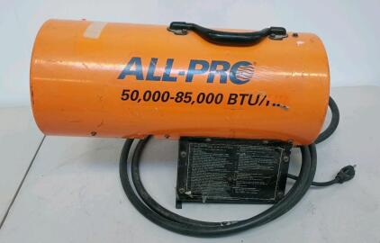 ALL-PRO 50,000 - 85,000 BTU Propane/Electric Room Heater