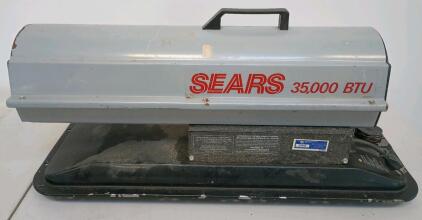 Sears 35,000 BTU Kerosene/Electric Room Heater