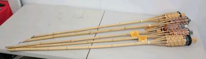 (5) 61" Bamboo Torches