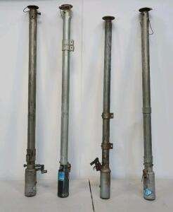 (4) Manual Camper Lift Jacks 51" Long