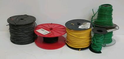 Variety Of Different Colored 12 AWG Wire Of Various Lengths