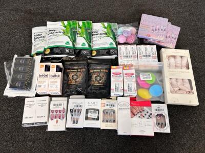 Health & Beauty Lot: Foot Cream, Nail Kits, Diaper Spray, FeverAll, Foot Pads, Bee Venom And More