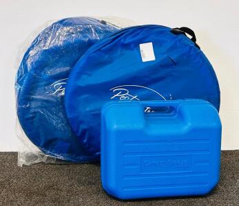 Spring Float Pest-Awaysis Pool Floats With Mosquito Net & Canopy Breeze Fan Kit Combo