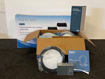 Blueair 211+ Compatible HEPA Filter 2-Pack, Sunco 6" Slim LED Downlight, Touchless Soap Dispenser
