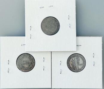 1865 Two Cent, 1859 Indian Head Cent, 1928 Standing Liberty Quarter, Historic US Coins