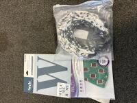 Mixed Household & Health Lot: Knee Brace, Face Masks, Ice Bag, Mug, Party Decor, 13+ Items - 3