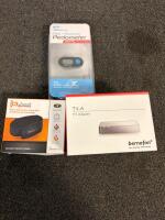 Black & Gray Backpacks, Workman Insoles, Sportline Pedometer, Bernafon TV Adapter, OTFbeat HRM - 3