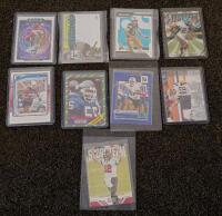 9 Assorted Star Cards, Tom Brady, Josh Allen, Ken Griffey Jr, Shohei Ontani.