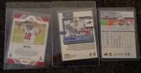 9 Assorted Star Cards, Tom Brady, Josh Allen, Ken Griffey Jr, Shohei Ontani. - 7