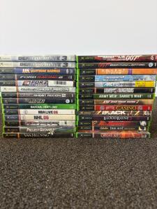 Original Xbox Game Lot - 28 Titles, NTSC, Racing & Action Hits, W/ Cases, Mixed Editions
