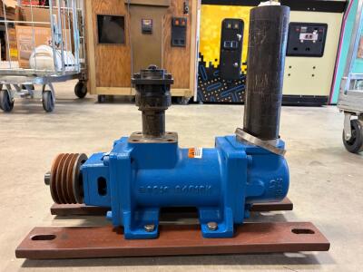 Imo S401CK Rotary Three-Screw Pump, 60 GPM, 150 PSI, 1.5" Ports, Belt Drive, Baseplate, G0916