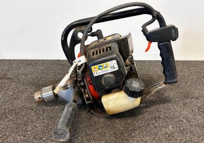 Tanaka TED-270PFL Gas-Powered Handheld Drill, 1/2" Chuck, 26.9cc 1.5HP PureFire, Japan (Has Great Compression)