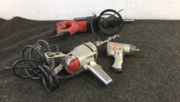 Vintage Drill, Reciprocating Saw, Air Wrench