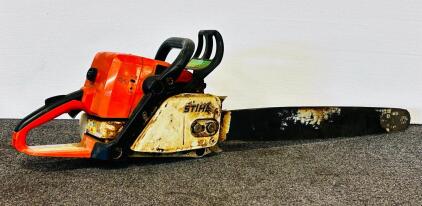 Stihl MS 310 Chainsaw, Gas, 59cc, 4.0hp, 20&ndash;24in Bar, Chain Brake, UL Certified, Used Condition (Has Great Compression Please Inspect In Person)