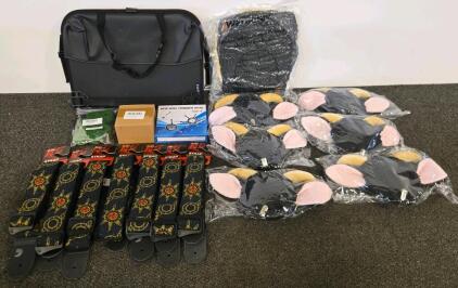 7 D&rsquo;Addario Instrument Straps, Novelty Animal Hats, Bag, Beanie, Trimmer & Engine Parts