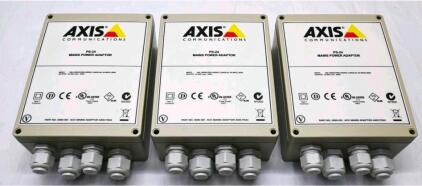 (3) Axis PS-24 Mains Power Adaptor, 24 VAC 50VA, 100-240V Input, NEMA 3 Enclosure, P/N 5000-001