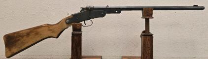 Hamilton Model 27 .22 Cal Single Shot Rifle, Break Action, Plymouth MI, 18" Barrel, Antique