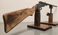 Hamilton Model 27 .22 Cal Single Shot Rifle, Break Action, Plymouth MI, 18" Barrel, Antique - 2