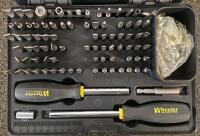 Ridgid R2500 1/4 Sheet Sander With Case & Wheeler Deluxe Gunsmithing Screwdriver Set - 6