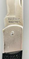 Kershaw Wildcat Ridge II Folding Knife 3340, 3.5" Blade, Lockback, Black Leather Sheath, USA - 2