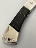 Kershaw Wildcat Ridge II Folding Knife 3340, 3.5" Blade, Lockback, Black Leather Sheath, USA - 5