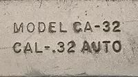 Cobra CA-32 .32 ACP Semi-Auto Pistol, Satin Finish, 2.8" Barrel, Serial CP118689, USA Made - 8