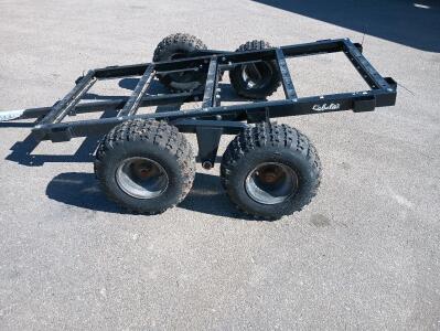 6' x 3' 4 Wheel Off Road ATV Trailer