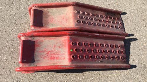 Red Car Ramp Set