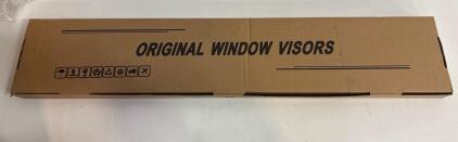 Ford F-150 2015 Window Visors, Tape-On, Smoke, 4-Piece Set, Made in China