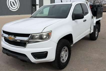 2018 CHEVROLET COLORADO - 4X4 - WORK TRUCK BED!