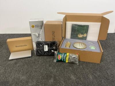 Japanese Matcha Whisk Set with Ceramic Bowl, Bamboo Whisk & Holder, Tea Ceremony Kit, Boxed