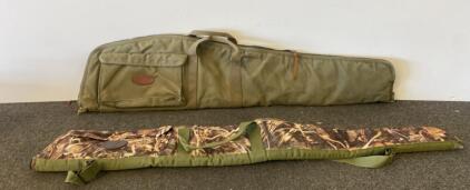 Boyt Scoped Rifle Soft Cases 48", Olive & Camouflage, Quilted Interior, Heavy Canvas, Korea