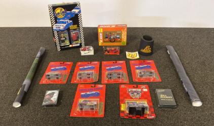NASCAR Collectibles Lot: 1:64 Die-Cast Cars, 1991 MAXX 240-Card Set, Autograph, 50th Anniversary