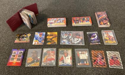 Large NASCAR Racing Card Collection &ndash; Earnhardt, Gordon, Petty, 1990s Pro Set & Upper Deck