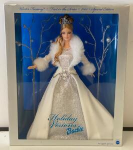 Holiday Visions Barbie Winter Fantasy 2003 Special Edition, Mattel B2519, First In Series, NRFB