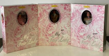 Mattel Barbie My Fair Lady Collector Edition Set &ndash; Eliza Doolittle & Ken As Henry Higgins, 1995