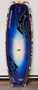 Liquid Force Squirt 39 Wakeboard 52" Blue/Tribal Artwork &ndash; Serial 395857, No Bindings