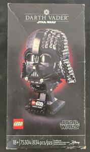 LEGO Star Wars Darth Vader Helmet 75304, Helmet Collection, 834 Pieces, 18+, 2021, Boxed