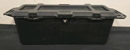 Jackson Kayak Center Storage Hatch Box, Black, Hinged Lid, 19"x9.5"x8", Fits Coosa HD Big Rig