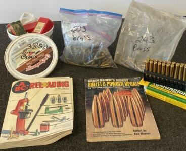 Reloading Kit: .223 & .243 Brass, 30-06 Remington, Manuals (ABC&rsquo;s of Reloading, Handloader&rsquo;s Digest)