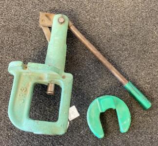 RCBS JR3 Single-Stage O-Frame Reloading Press, Cast Iron, USA, Primer Catcher, Shellholder