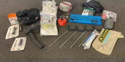 Complete Camping & Hunting Gear: The North Face, Klim, Black Diamond, Game Bags, Hatchet, Tools & More