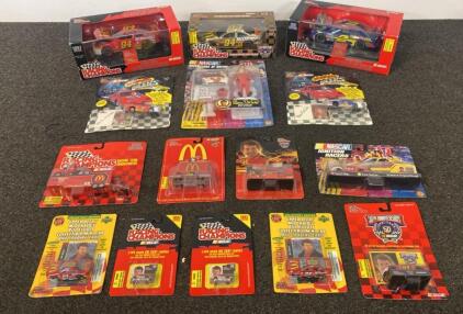 Bill Elliott #94 McDonald's Racing Champions Die-Cast NASCAR - 1:24 1:64 1:144, 1996-1998, Sealed And More Collectables