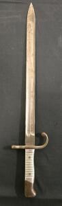 Argentine Modelo 1891 Bayonet By Weyersberg Kirschbaum, 15.75" Blade, Solingen Marked