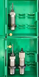RCBS .22-250 Remington Full-Length Die Set 10601 & Neck Sizer 10630 With Original Boxes